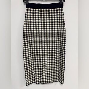 LK Bennett Lea Check Skirt